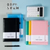 a5 Notebook Strap, color-changing pu notebook, a creative imitation leather diary that students can carry with them. It can be printed with logos Specification image